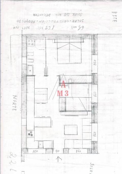 Casa de 65 m<sup style='color: #fff;'>2</sup> con 2 habitaciones y 1 baños en Sariegos.